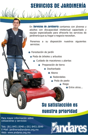 Servicio de Jardiner&iacute;a
